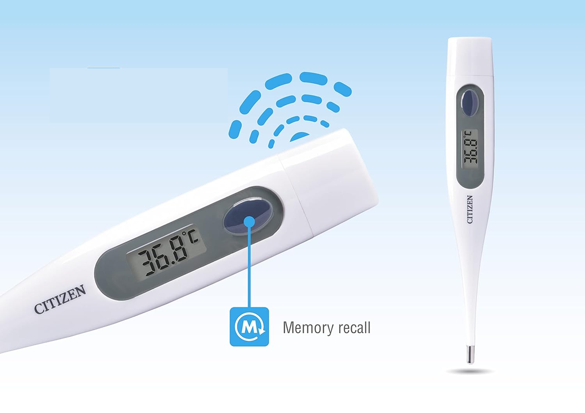 CITIZEN CTA303 digitale 3-in-1 thermometer LCD + etui
