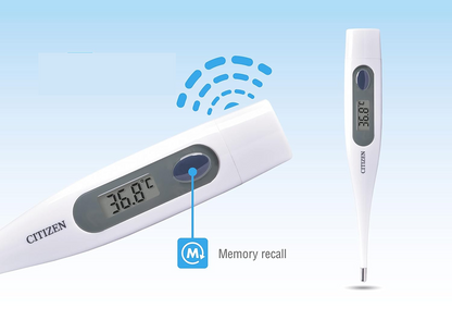CITIZEN CTA303 digitale 3-in-1 thermometer LCD + etui