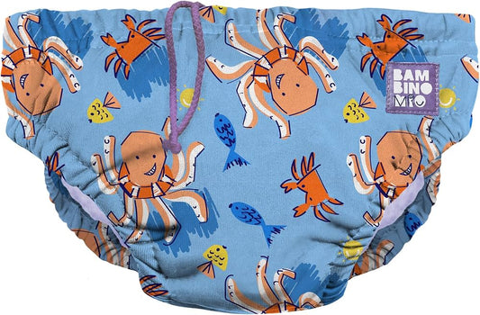Bambino Mio pieluszka do pływania 2-3 lata, wielorazowa dziecięca pielucha do pływania w kolorowy wzór