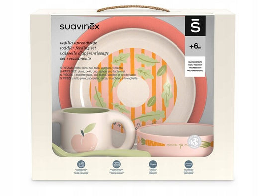SUAVINEX Go Natural utensil set