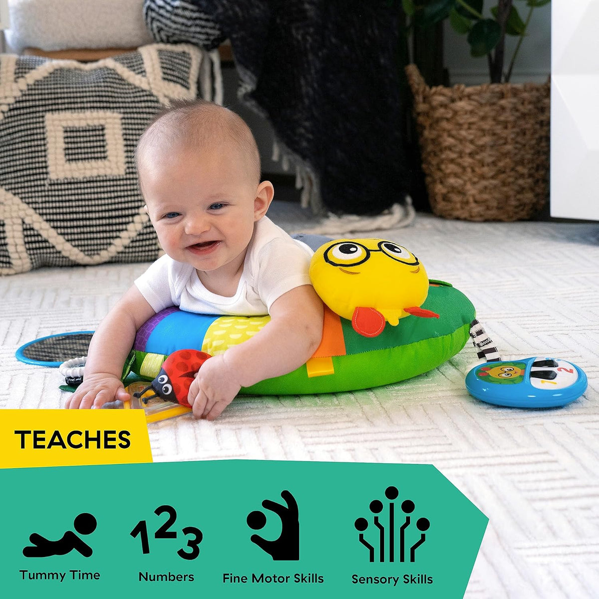 BABY EINSTEIN tummy time pillow
