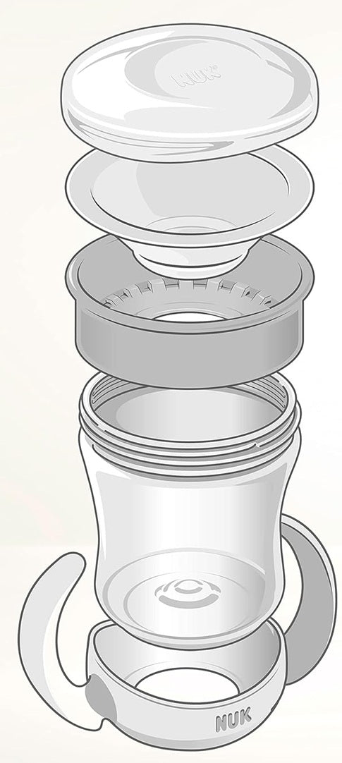 NUK Mini Magic Cup tazza non spillabile 360° 160 ml 6 m+
