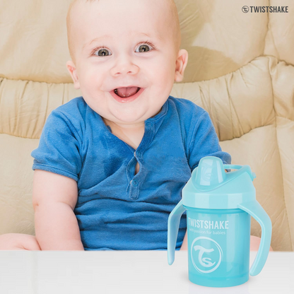 TWISTSHAKE Mini Cup antilekbeker met tuit en blender 230 ml 4 m+