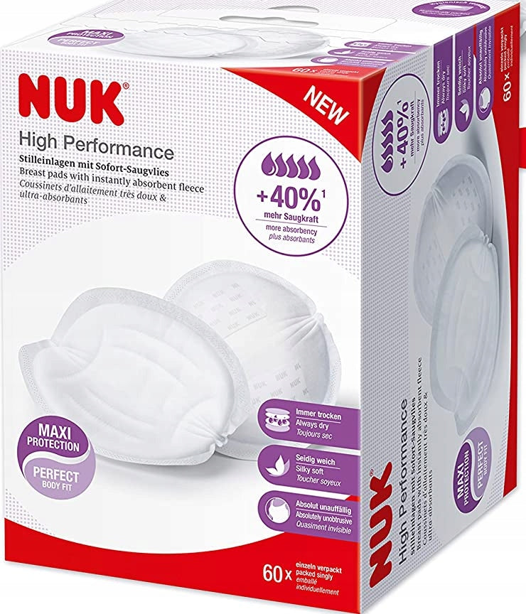 NUK prsní vložky x60
