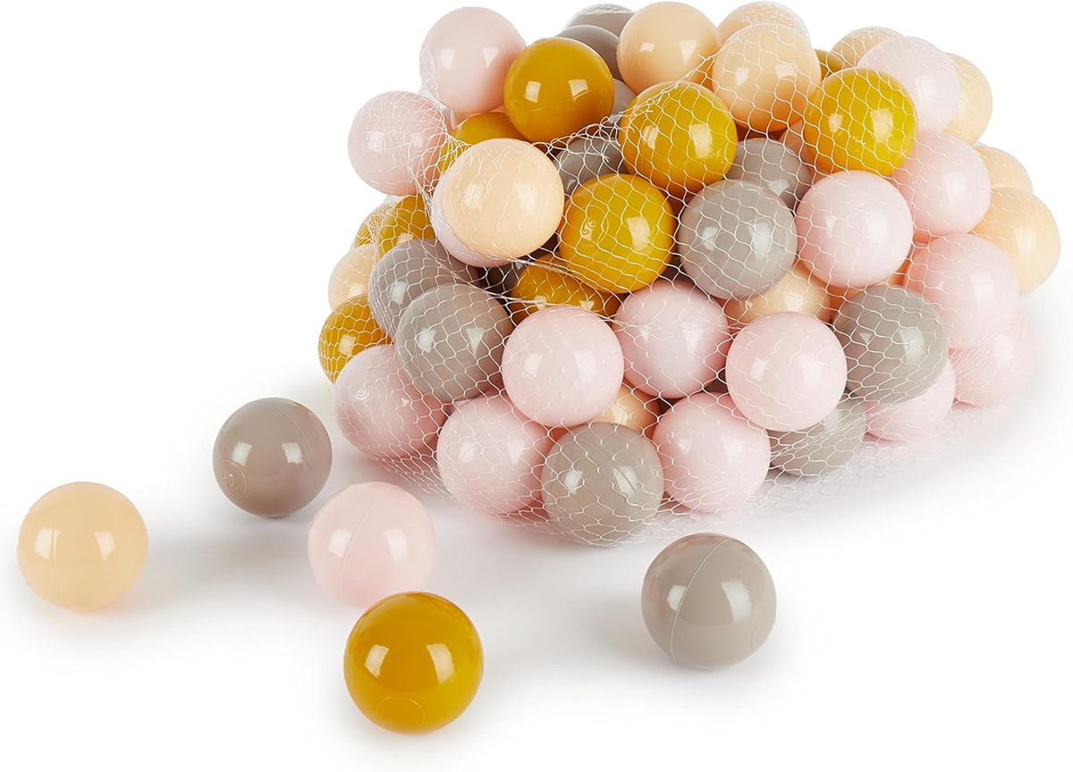 BIECO palline per piscina asciutta 100 pezzi 6cm
