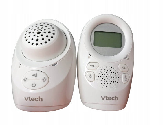 VTECH DM1212 cyfrowa niania elektroniczna + projektor DECT, biały zestaw z projektorem gwiazd i wyświetlaczem