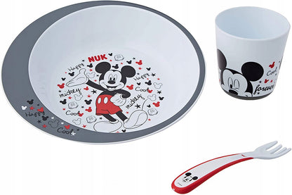 NUK Disney set de vaisselle 3 pièces MICKEY MOUSE