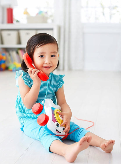 FISHER-PRICE téléphone à tirer 12m+