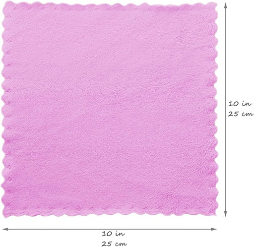 MIKROFIBER doeken voor universeel wassen 25x25cm x12 stuks