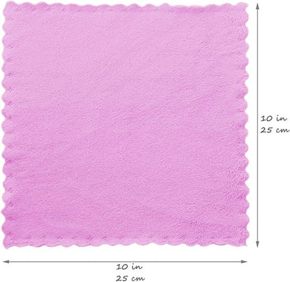 MIKROFIBER doeken voor universeel wassen 25x25cm x12 stuks