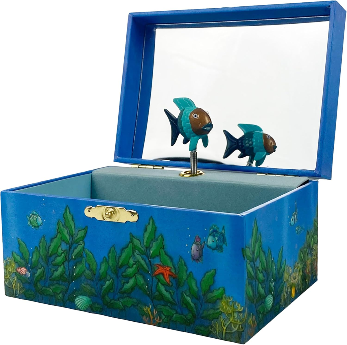 TROUSSELIER Fish winding music box