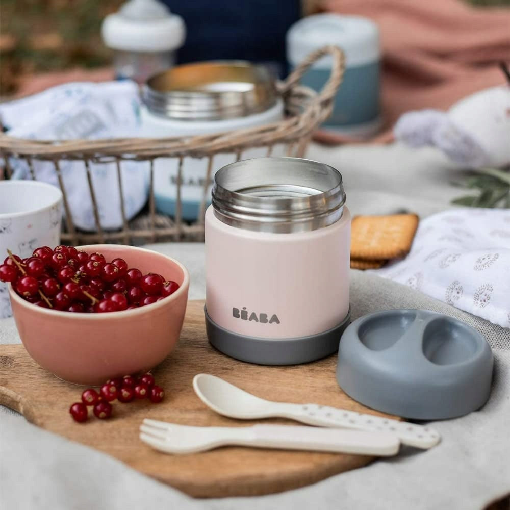 BEABA lunchthermos 500 ml roestvrij staal