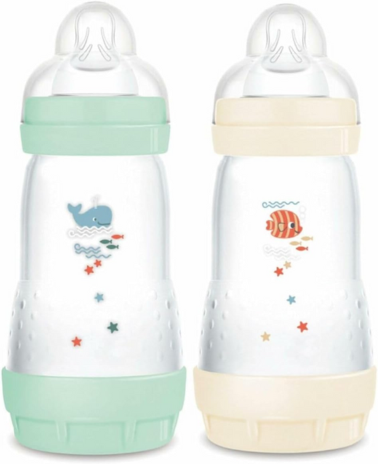 MAM Easy Start biberon anticolica 260ml flusso medio 2 pezzi