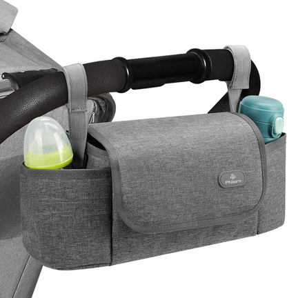 PHILORN tas voor kinderwagen en schouder 38 x 16 cm + verschoningsmatje