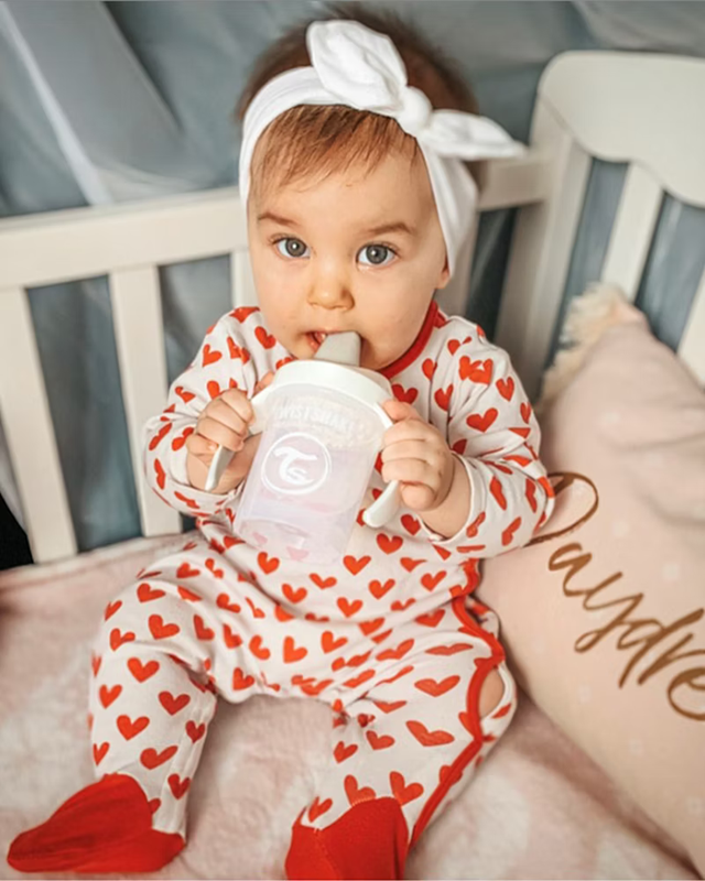 TWISTSHAKE Mini Cup antilekbeker met tuit en blender 230 ml 4 m+
