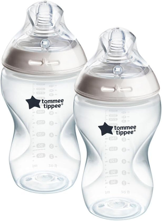 TOMMEE TIPPEE Natural Start butelka 340ml ANTI-COLIC 3msc+ x2