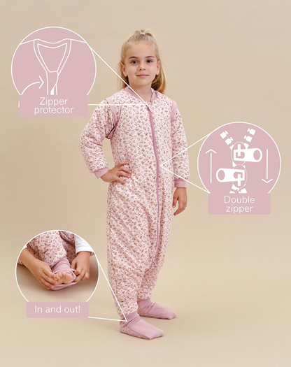 MOLIS&CO winter slaapzak 2,5TOG 3 jaar afneembare mouwen