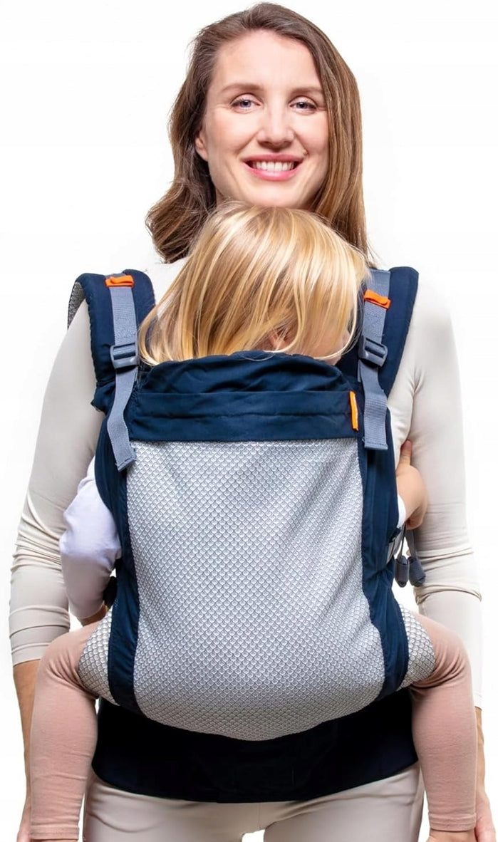 BECO TODDLER nosidełko klamrowe 9-27kg mesh 3d, nosidło dla malucha z oddychającej siateczki