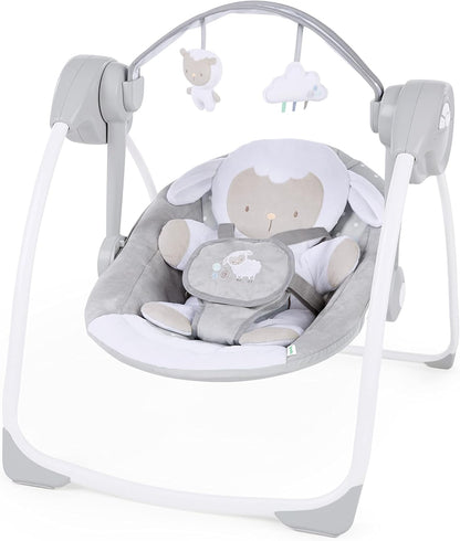 INGENUITY Comfort2GO ligstoel GELUIDEN TRILLINGEN Knuffel Lam