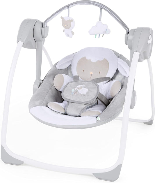INGENUITY Comfort2GO ligstoel GELUIDEN TRILLINGEN Knuffel Lam