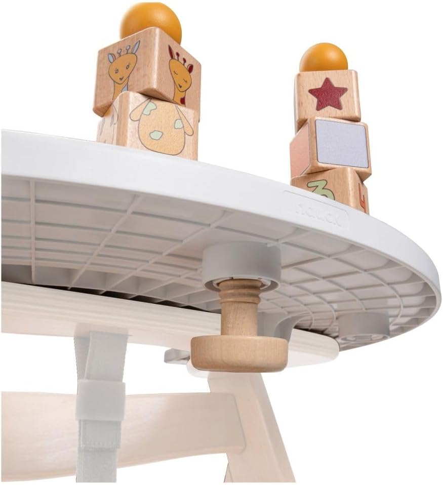 HAUCK Alpha Play Sorting Set tacka z zabawką do krzesełka