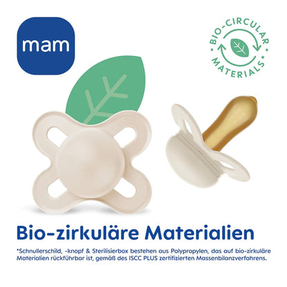 MAM Original Beruhigungssauger aus Latex x2, 6–16 Monate