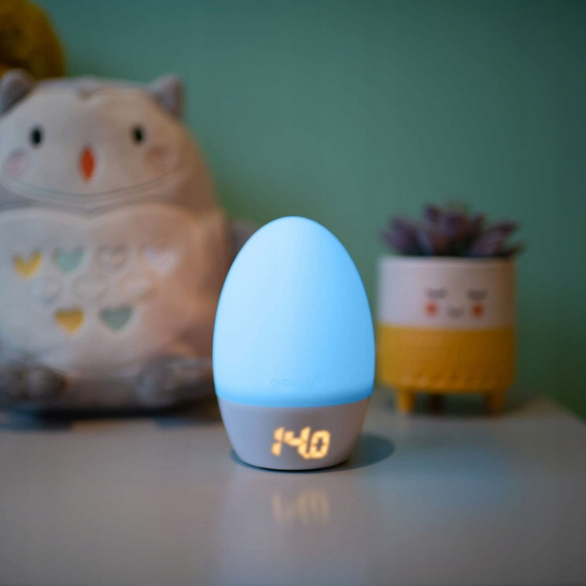 TOMMEE TIPPEE GROEGG silikonová lampička a teploměr