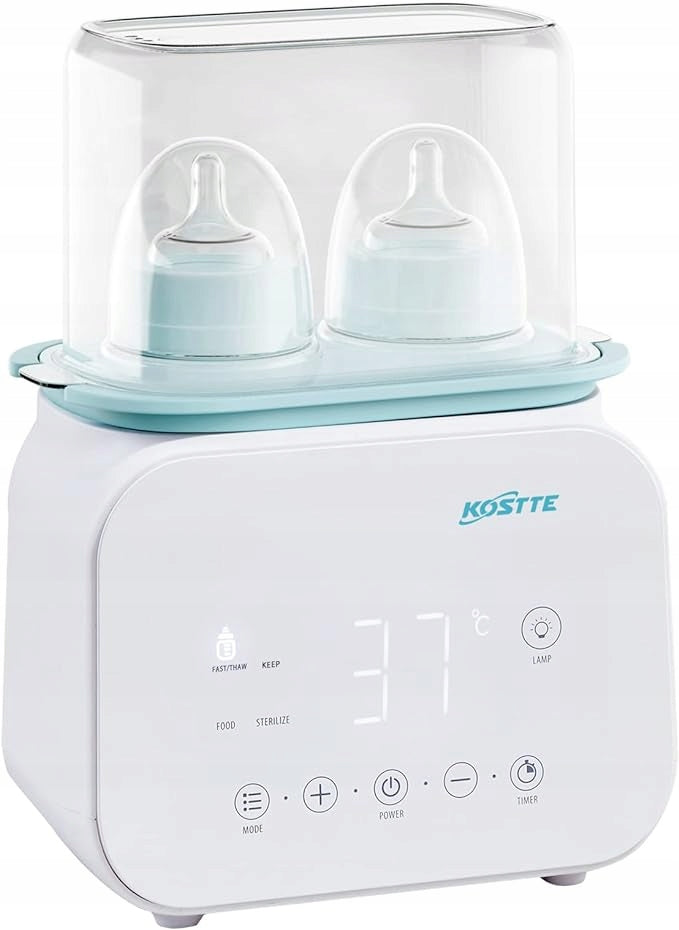 KOSTTE doppio scaldabiberon sterilizzatore 7 in 1