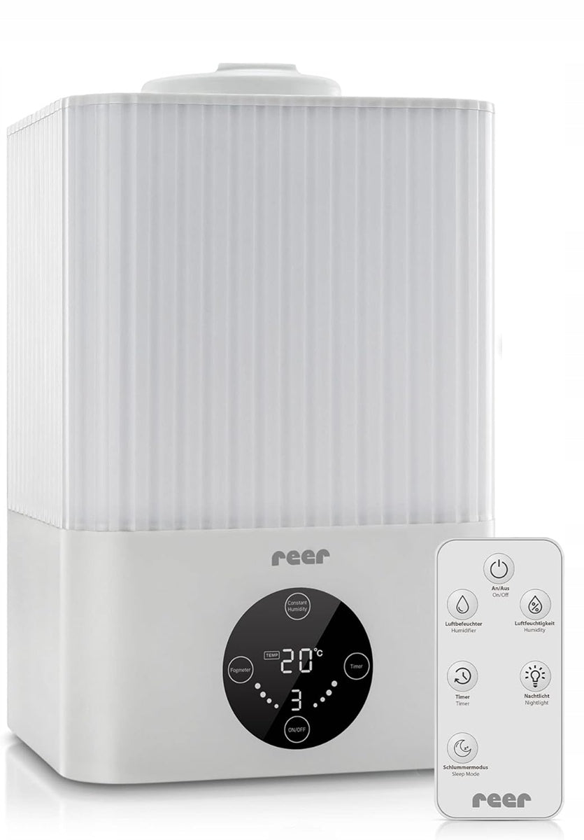 REER umidificatore ad ultrasuoni con luce notturna + telecomando