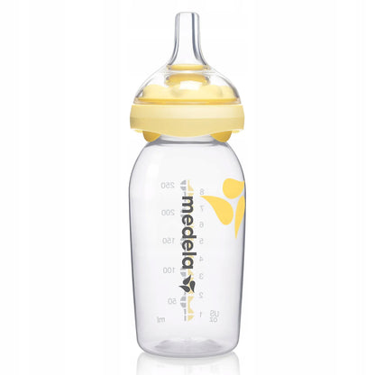 MEDELA sticlă 250 ml + tetină CALMA