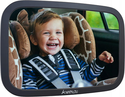 MAPALOU oglindă auto pentru supravegherea copilului 17,5 x 24,5 cm