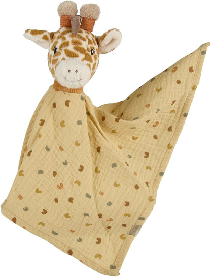 Sterntaler Kaya L knuffelgiraf van mousseline oker 0m+