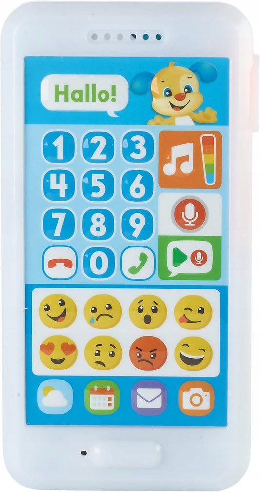 FISHER-PRICE FPR14 Διαδραστικό smartphone "καταγραφή μηνύματος" (ΓΕΡΜΑΝΙΚΑ)