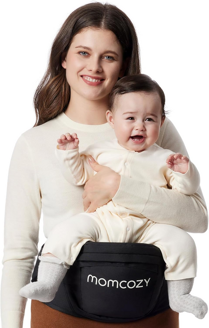 MOMCOZY siège porte-bébé de hanche 0-36 mois taille M