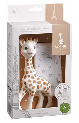 Sophie la Giraffe bijtring + opbergzakje