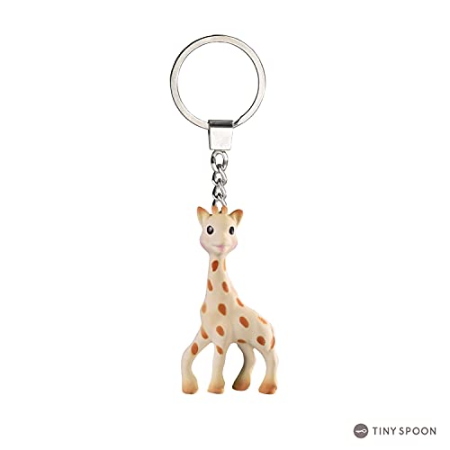 SOPHIE THE GIRAFFE teether set with key ring