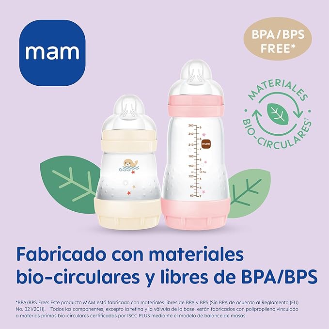 MAM Easy Start antikoliková láhev 260 ml 2m+ x2