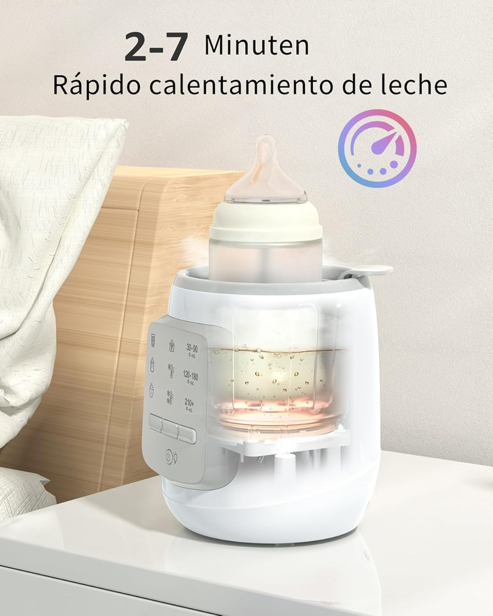 GROWNSY 9-in-1 flessen- en potjesverwarmer met verlichting
