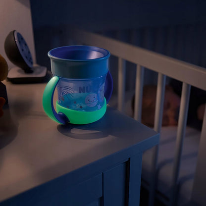 NUK Mini Magic Cup ŚWIECĄCY KUBEK NIEKAPEK 160 ml