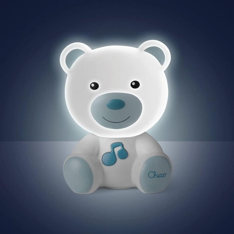 CHICCO DreamLight draagbare LED-nachtlamp met melodieën 11 x 14 cm