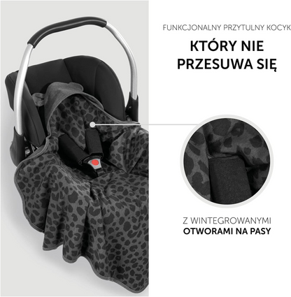 HAUCK SNUGGLE N DREAM Wickeltuch für Autositz Kinderwagen Decke