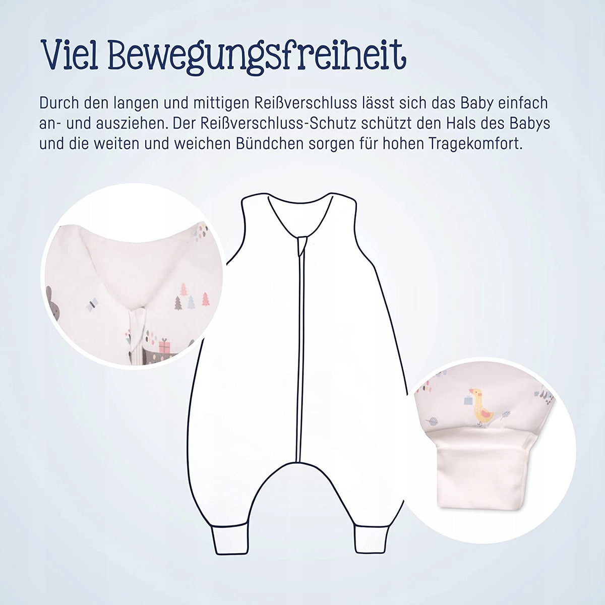 JULIUS ZOLLNER gigoteuse toutes saisons 2,5TOG taille 80