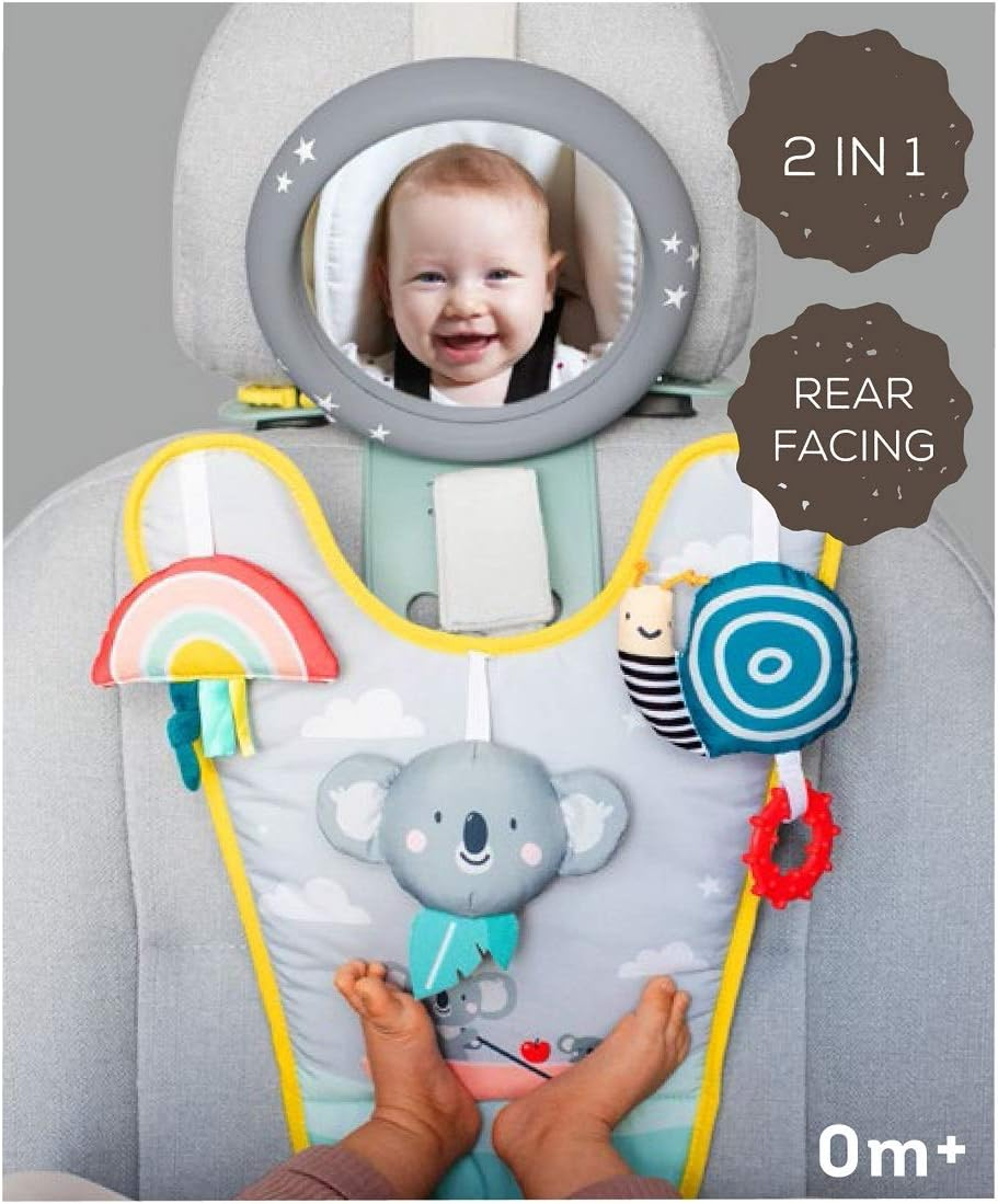 TAF TOYS koala miroir centre d'activités pour voiture