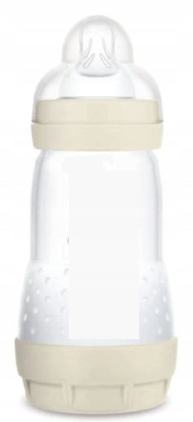 MAM Easy Start butelka antykolkowa 260ml 2m+ biała butelka antykolkowa dla niemowląt, wolna od BPA