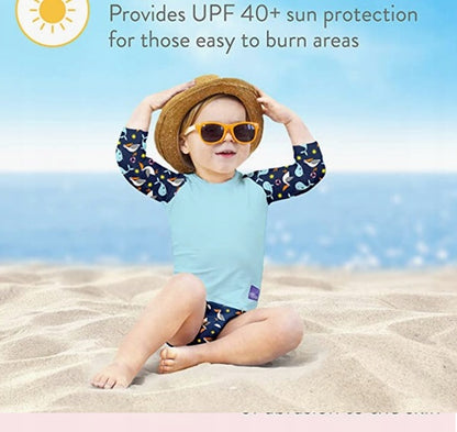 BAMBINO MIO koszulka do pływania rybki 2lata+ UPF 40+ dla dzieci na plażę i basen