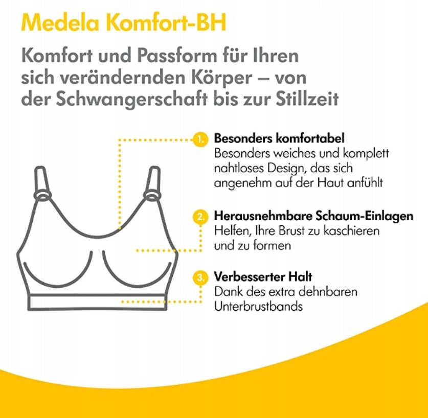MEDELA Still-BH KOMFORT +Stilleinlagen XL