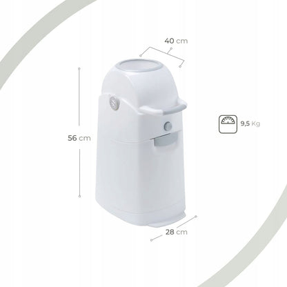 DIAPER CHAMP luieremmer voor vuilniszakken +/-30 stuks