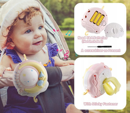MINI TUDOU carrousel met projector en 150 slaapliedjes + afstandsbediening ENGLISH
