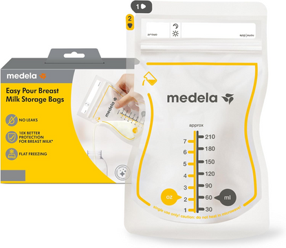 MEDELA Easy Pour Breastmilk storage bags x50