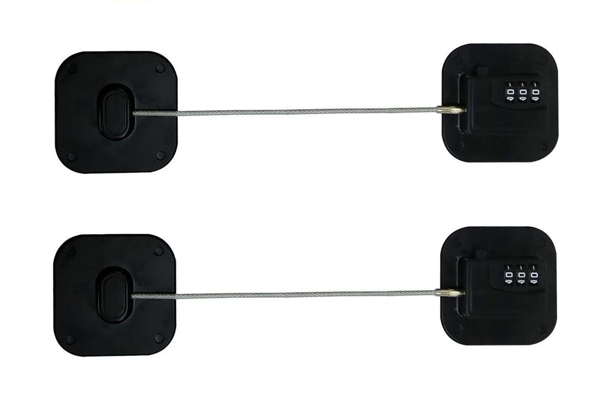 CHILD SAFETY LOCK beveiliging met cijfercode voor kasten en laden 2 stuks